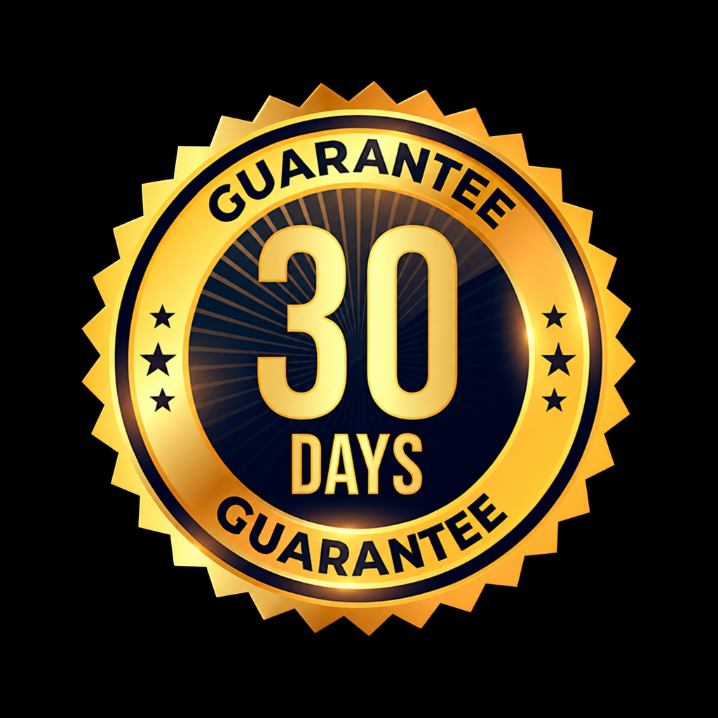 30 days guarantee